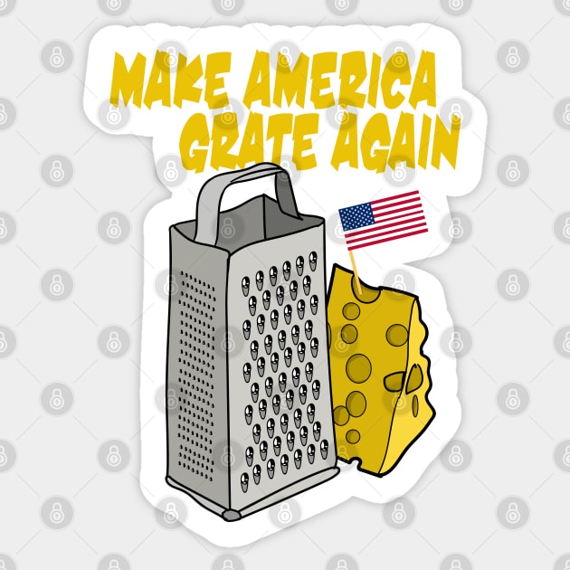 Make America Great  Again Sticker by silentrob668